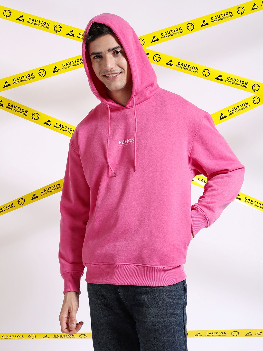 The Indian Garage Co Graphic Printed Hooded Pullover