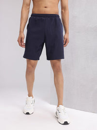 HRX by Hrithik Roshan Men Brand Logo Print Mid-Rise Training Shorts