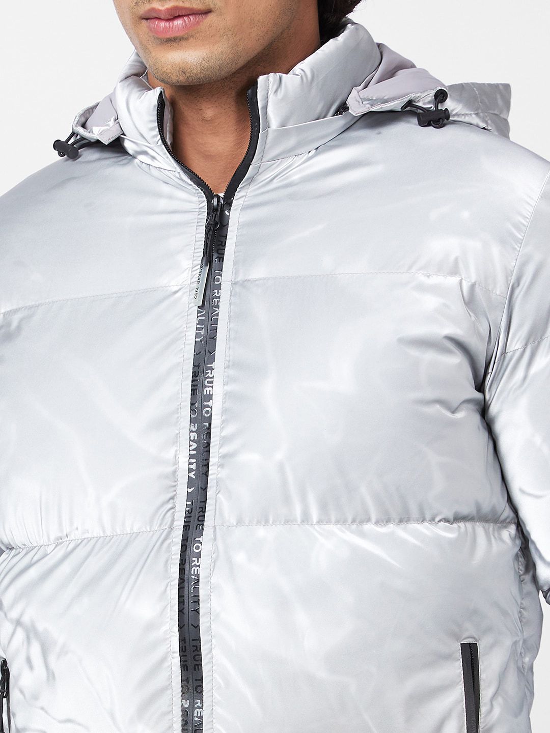 SPYKAR Hooded Padded Jacket