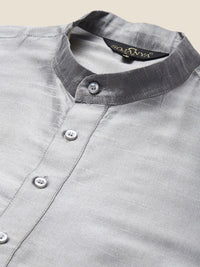 SOJANYA Manadrin Collar Kurta with Pyjamas & Nehru Jacket