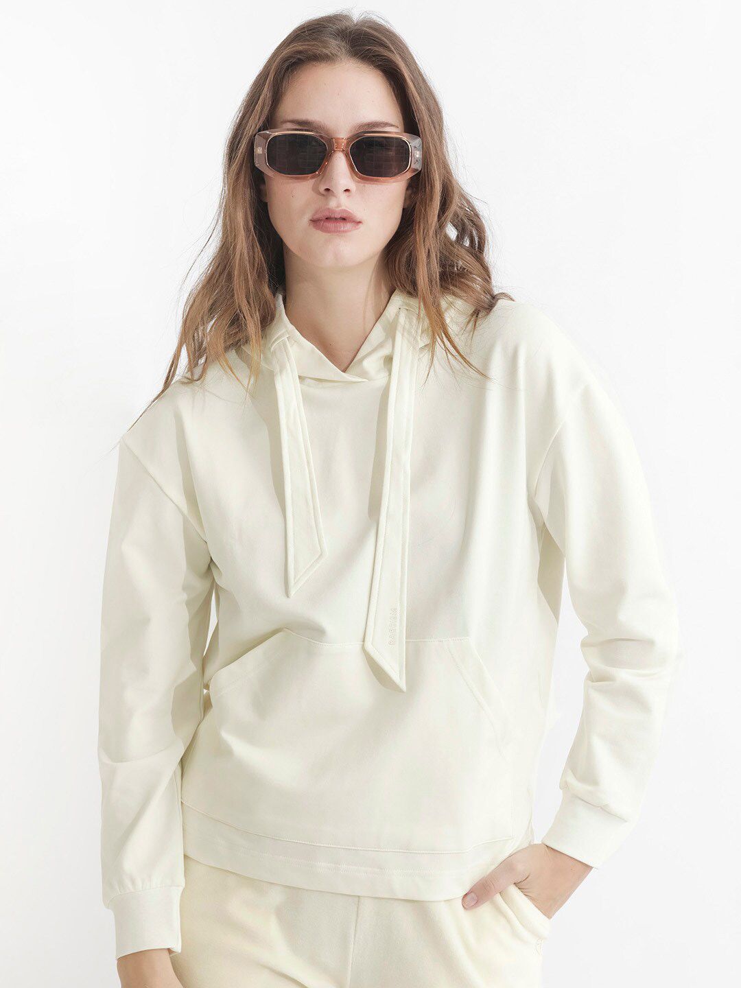RAREISM Hooded Cotton Sweatshirt