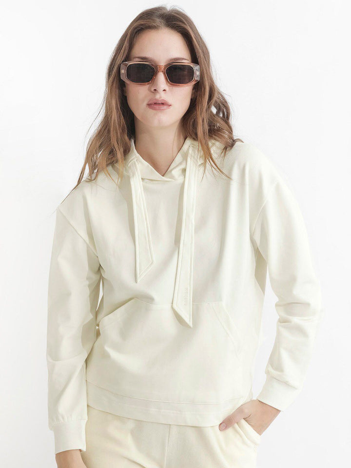 RAREISM Hooded Cotton Sweatshirt