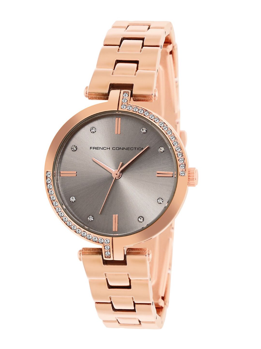 French Connection Women Stainless Steel Straps Analogue Watch FCW10RGM-G