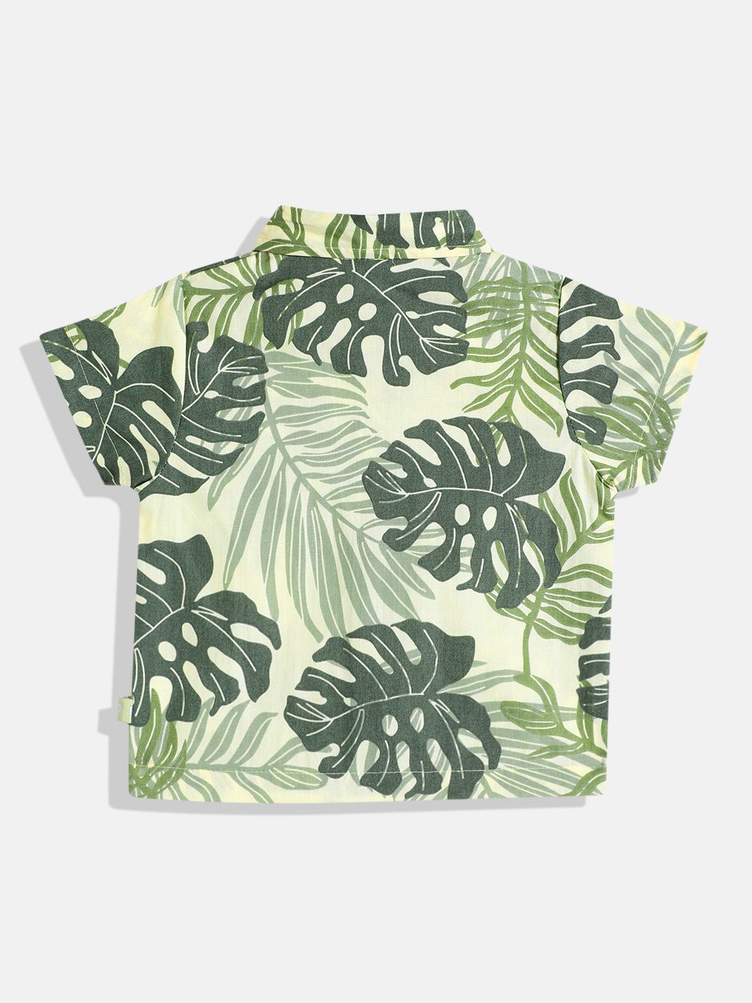 Moms Love Infant Boys Tropical Printed Pure Cotton Clothing Set