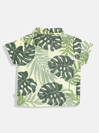Moms Love Infant Boys Tropical Printed Pure Cotton Clothing Set