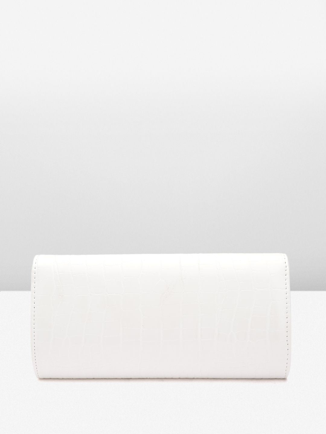 Lino Perros Croc Textured Structured Sling Bag