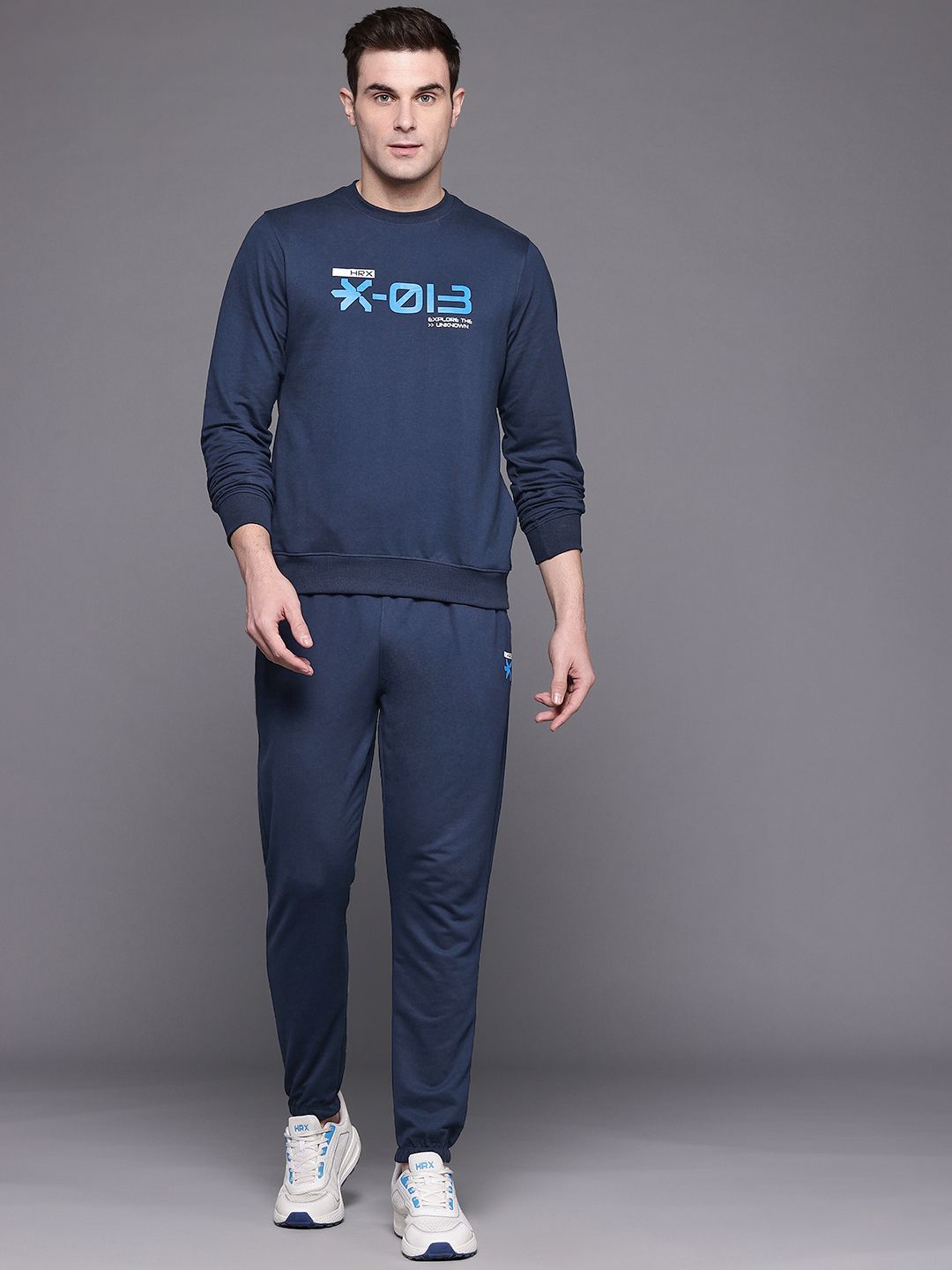 HRX by Hrithik Roshan Brand Logo Printed Lifestyle Tracksuit