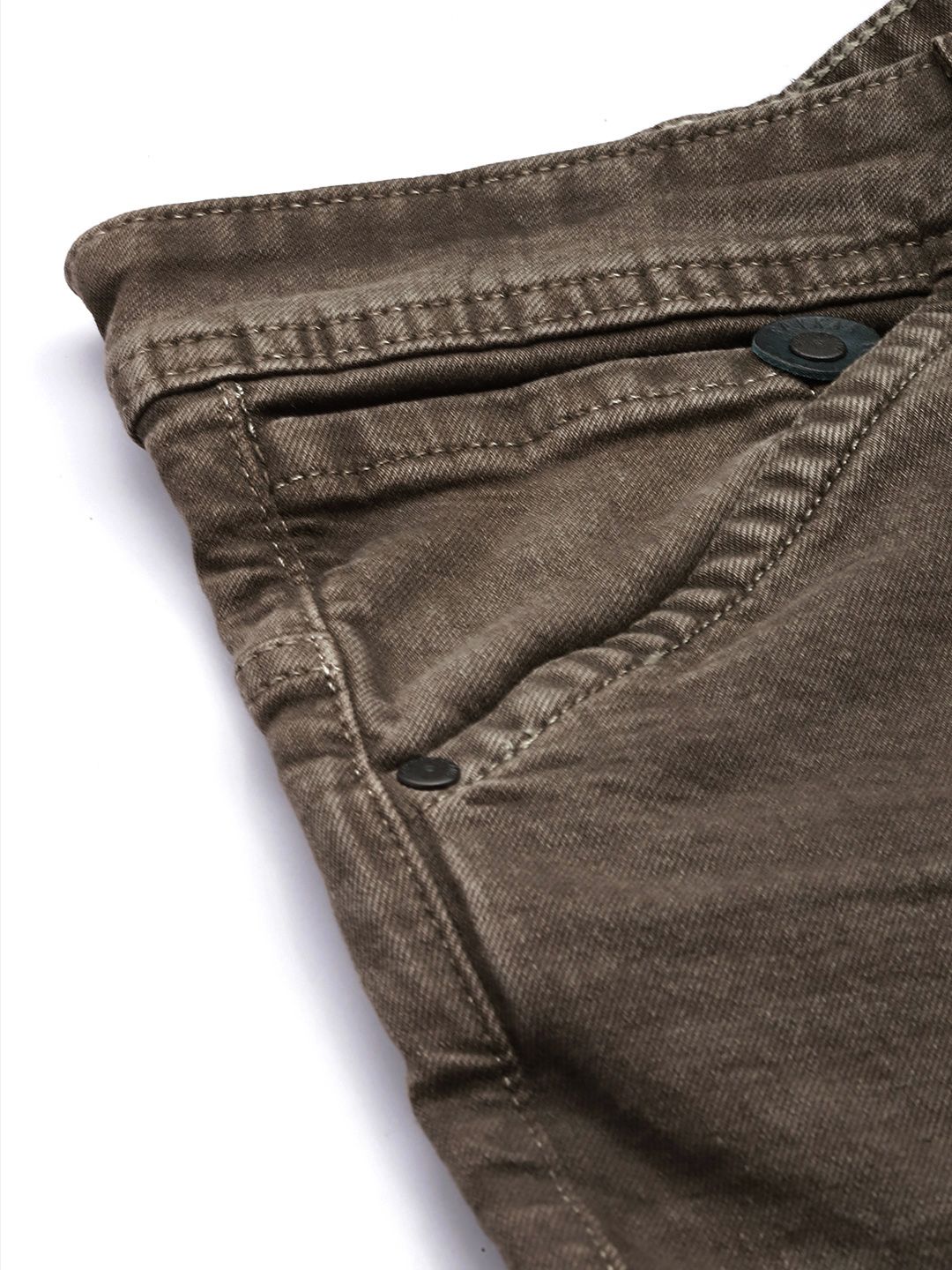 SPYKAR Men Trooper Regular Fit Light Fade Stretchable Cargo Style Jeans