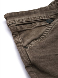 SPYKAR Men Trooper Regular Fit Light Fade Stretchable Cargo Style Jeans