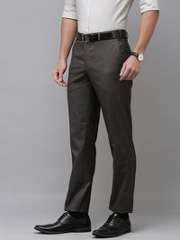 Park Avenue Men Solid Formal Trousers