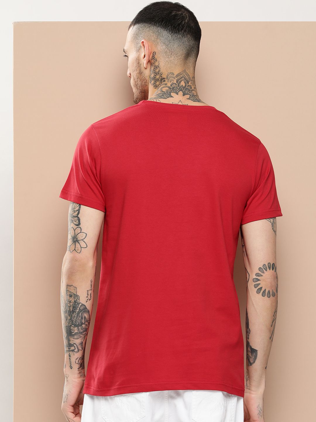 Difference of Opinion Men Pure Cotton T-shirt