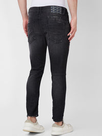 SPYKAR Men Tapered Fit Mildly Distressed Heavy Fade Stretchable Jeans