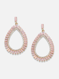 Anting-anting drop berbentuk air mata bersalut emas Sohi