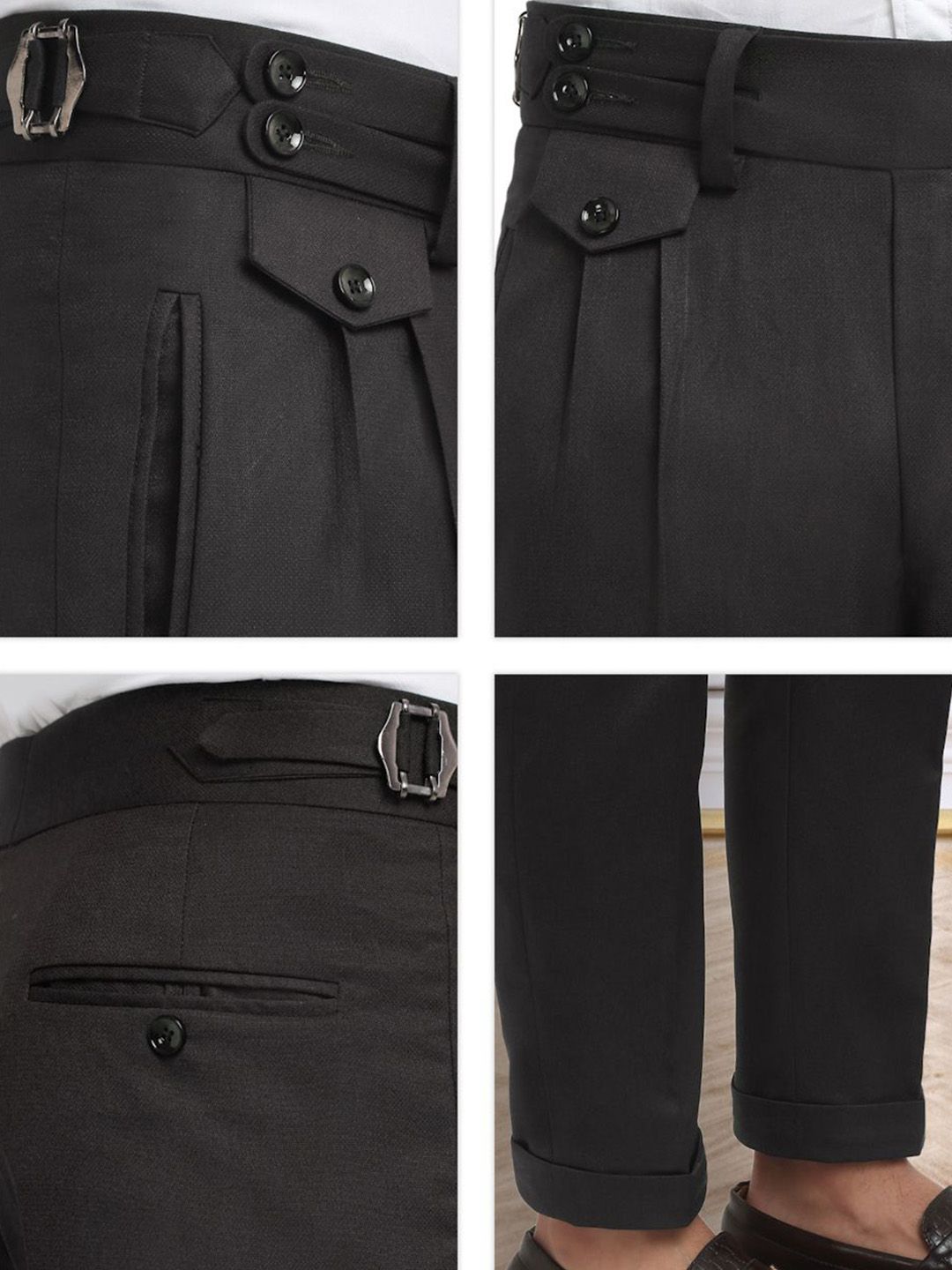 KLOTTHE Men Italian Gurkha Pants