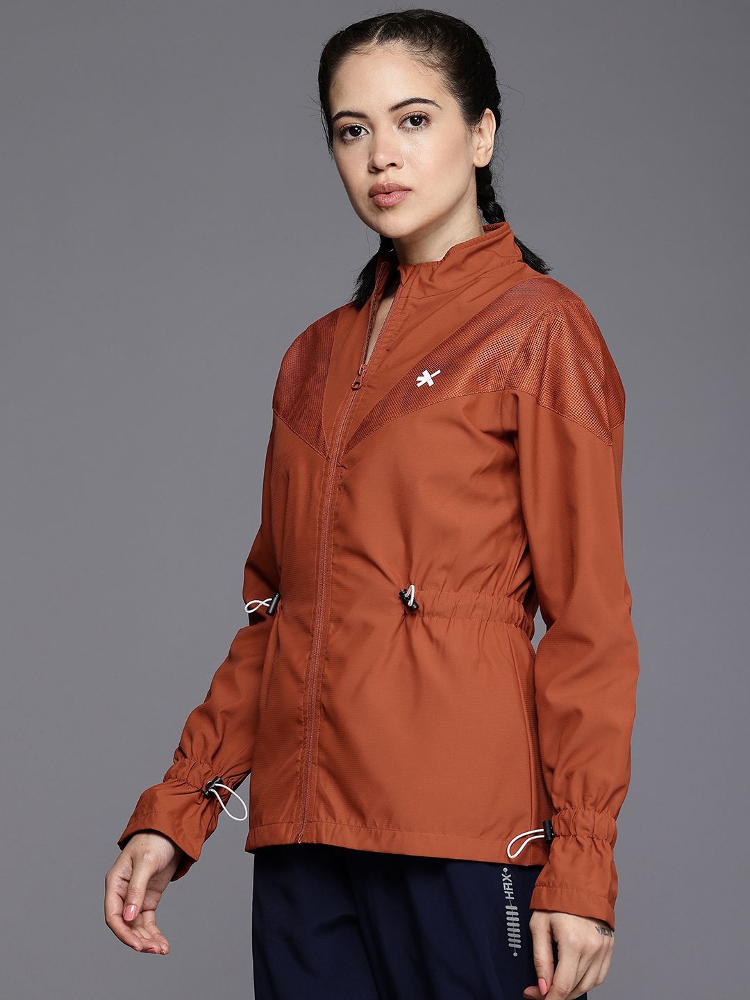 HRX by Hrithik Roshan Rapid Dry Antimicrobial Finish Training Sporty Jacket
