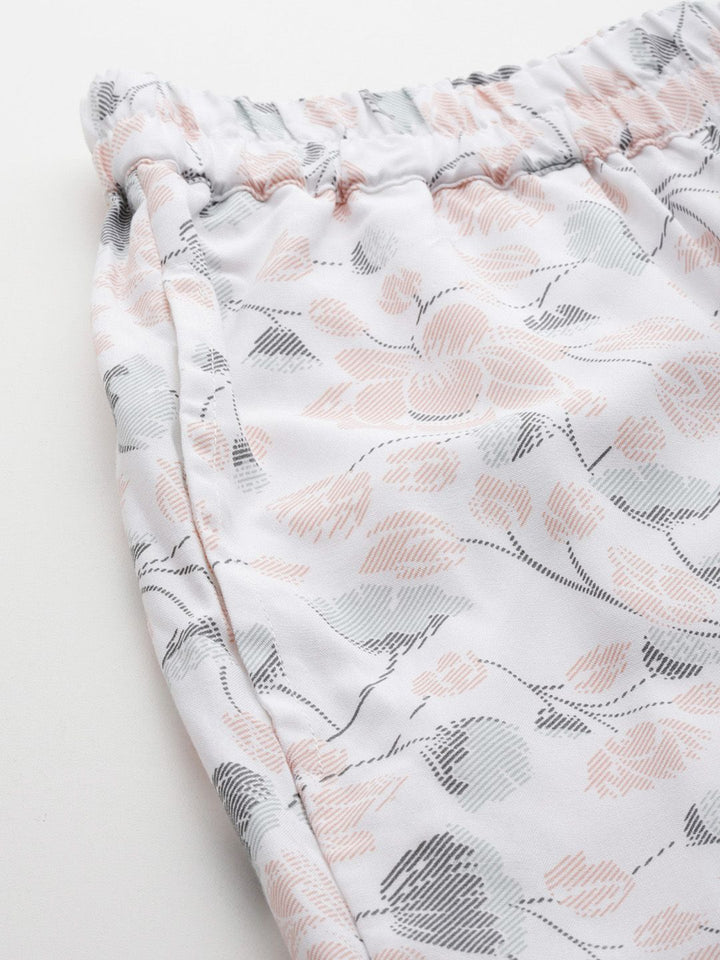 Libas Women Printed Shirt with Trousers