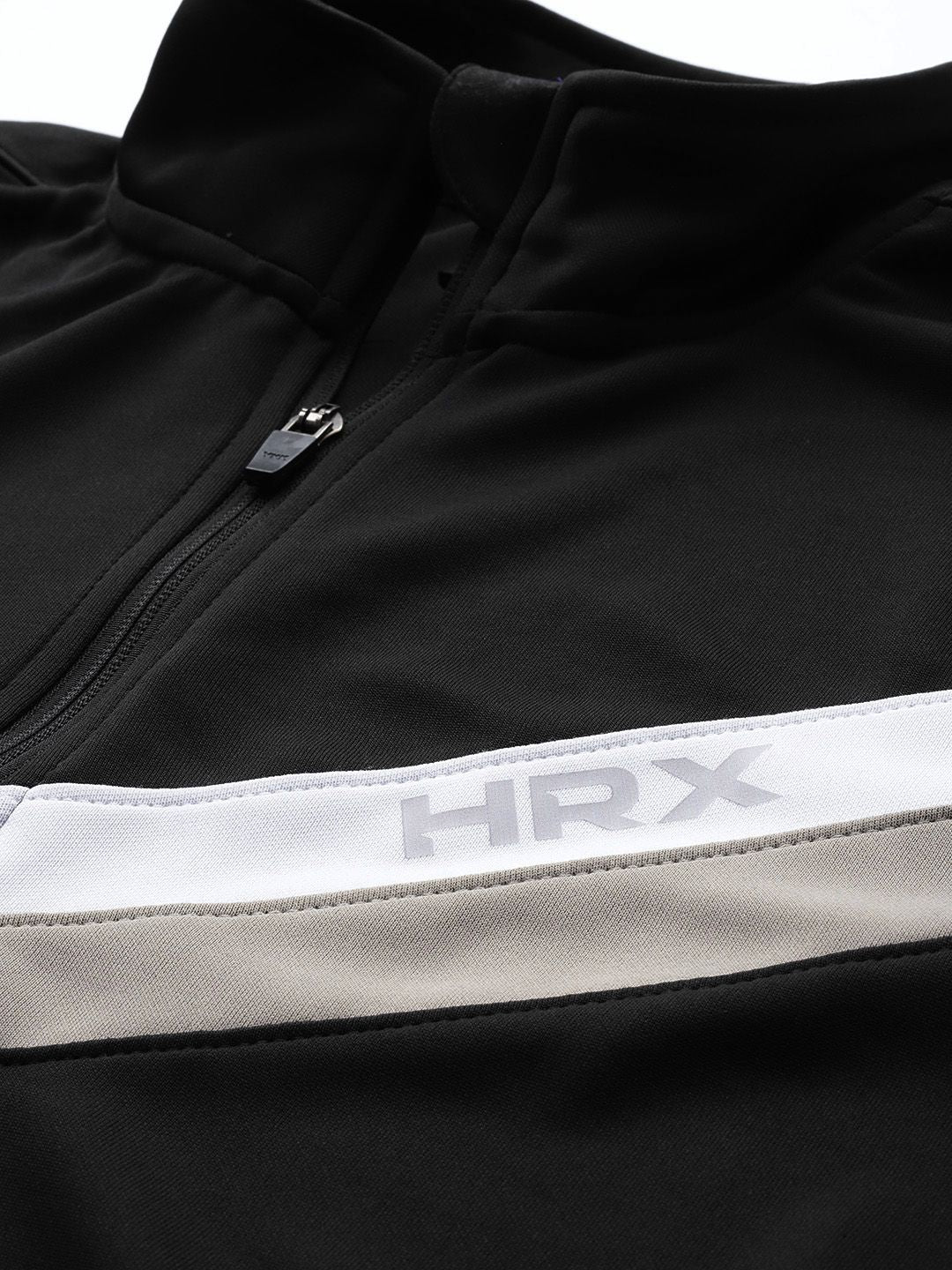 HRX by Hrithik Roshan Men Rapid-Dry Striped Running Tracksuit