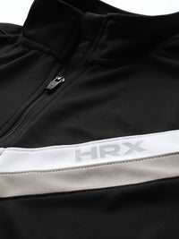 HRX by Hrithik Roshan Men Rapid-Dry Striped Running Tracksuit
