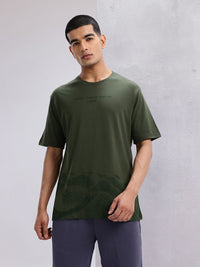 HRX by Hrithik Roshan Men Printed Yoga T-shirt