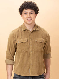 Being Human Men Slim Fit Micro Checks Opaque Striped Casual Shirt