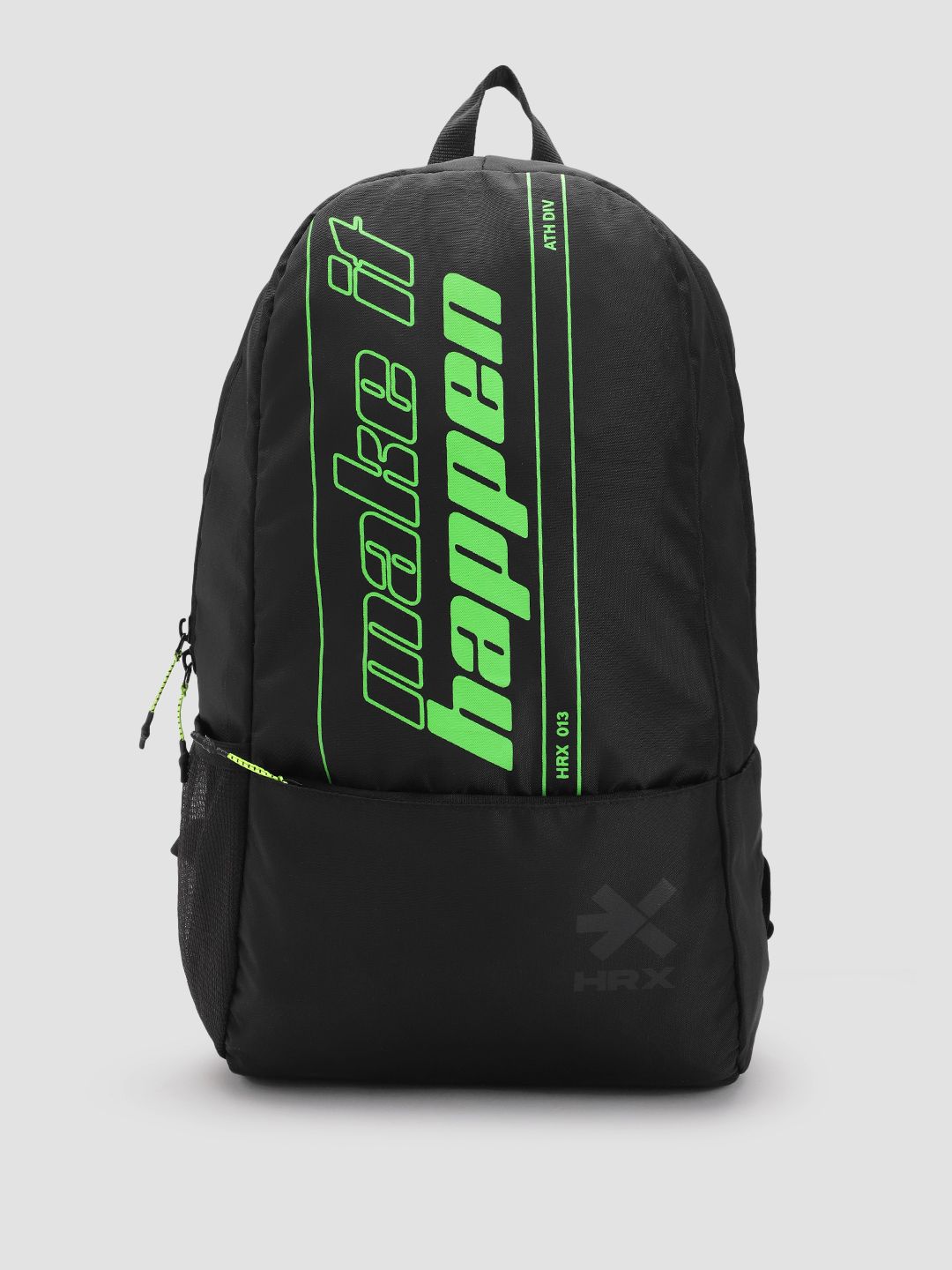 HRX by Hrithik Roshan Unisex Typography Backpack