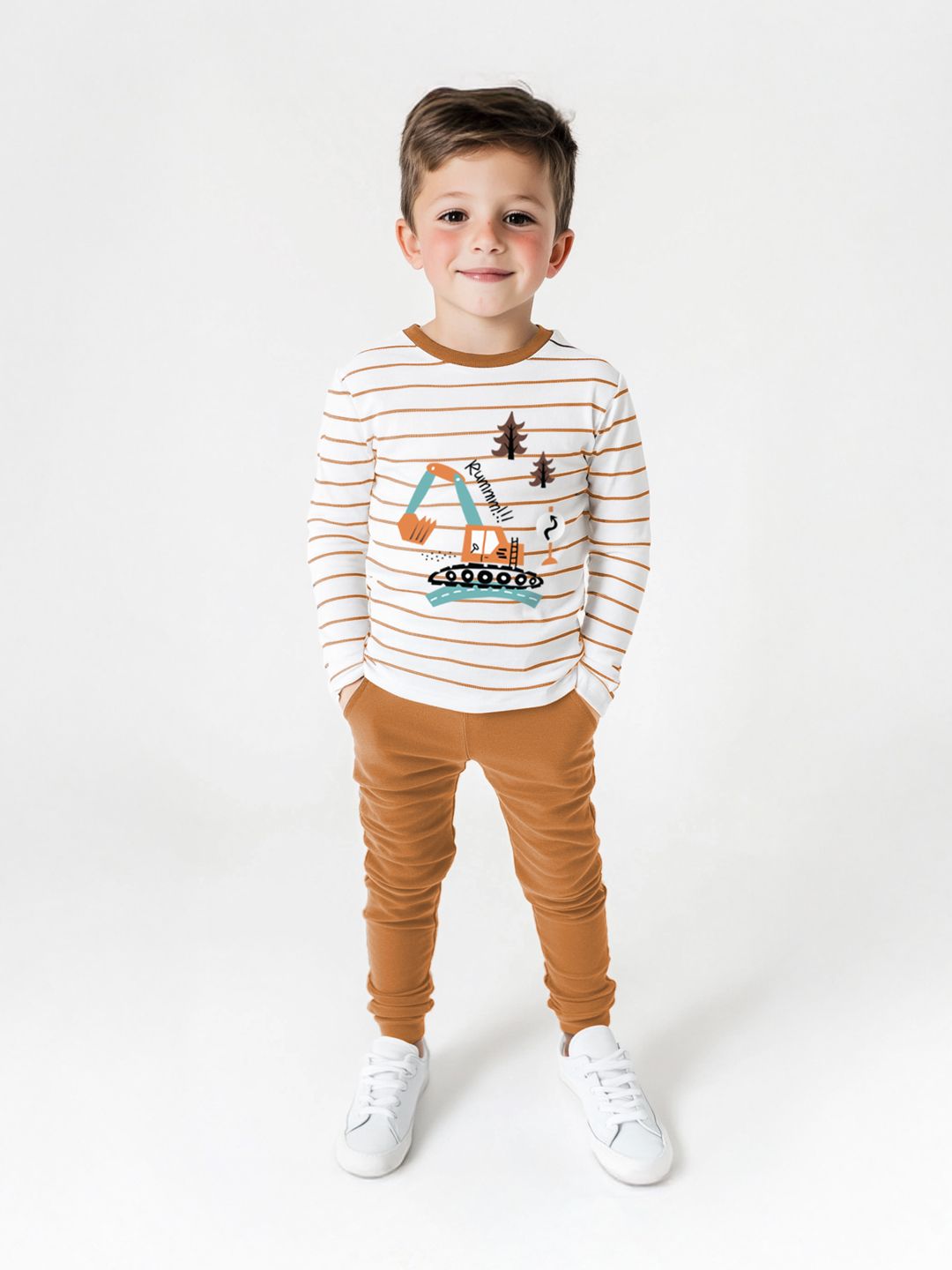 Nauti Nati Boys 2 Printed Bio Finish T-shirt