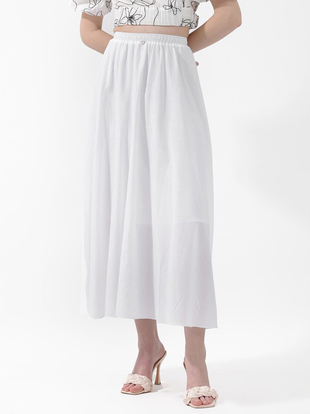 RAREISM Flared Midi Skirts