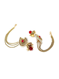 Jhumkas Bersalut Emas PANASH