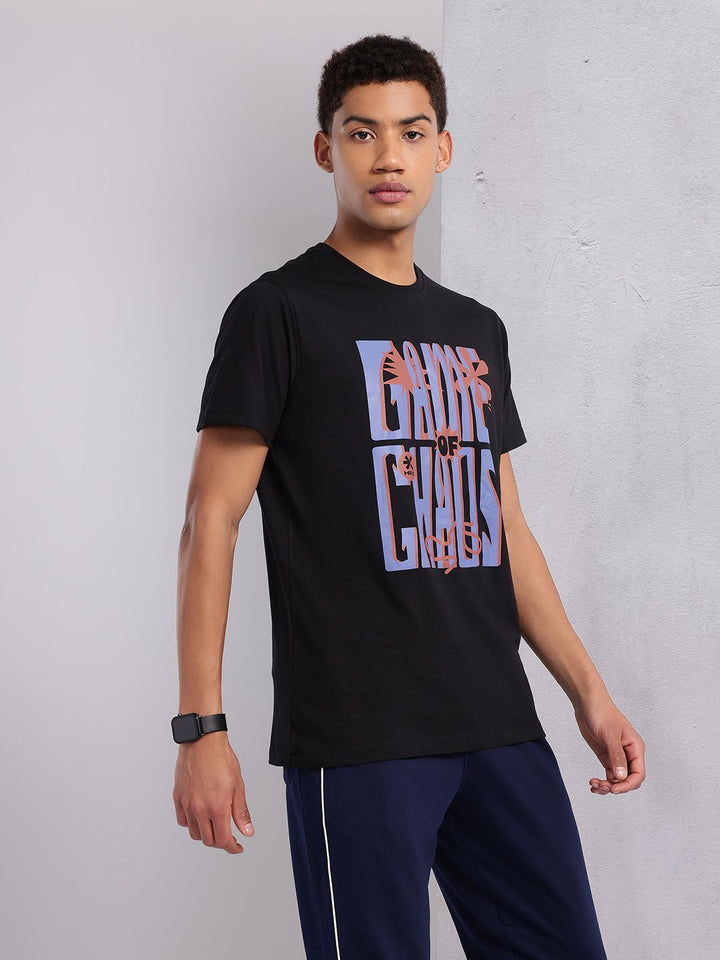 HRX by Hrithik Roshan Typography Printed T-shirt