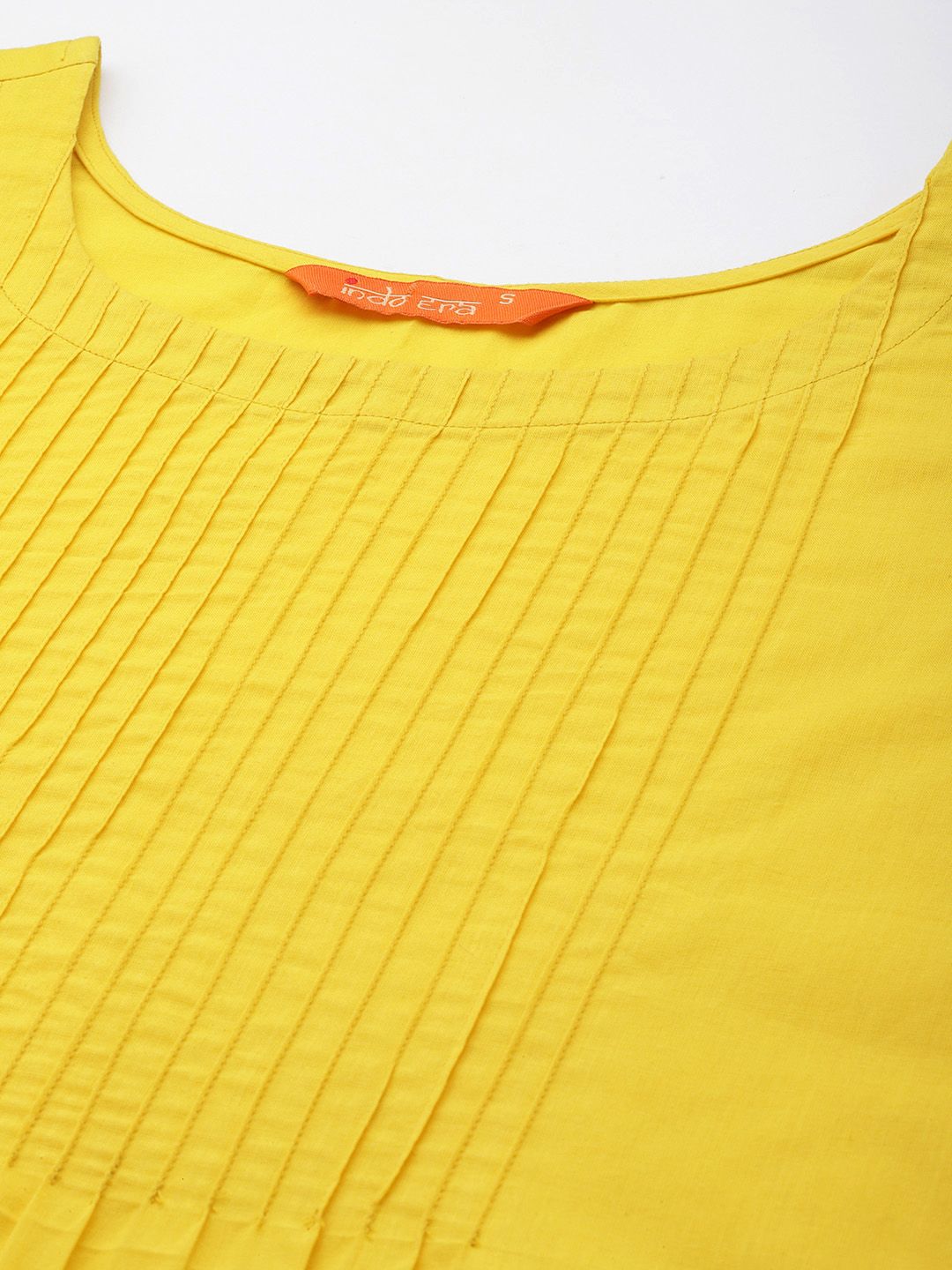 Indo Era Pintucks Longline Top