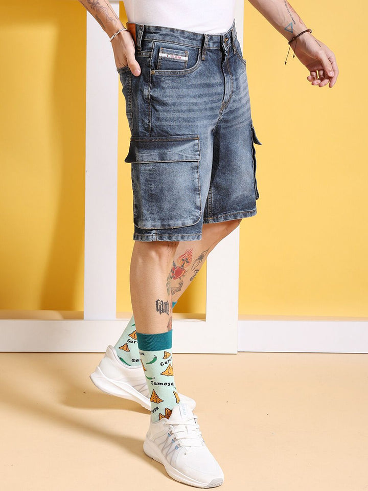 Seluar pendek Kargos Cotton Mid Garage CO