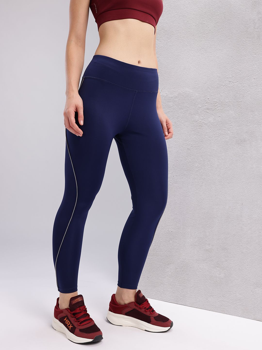 HRX by Hrithik Roshan Women Rapid-Dry Ankle-Length Running Tights