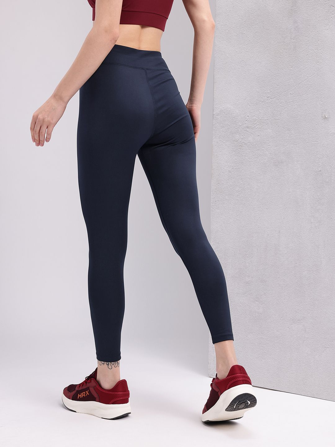 HRX by Hrithik Roshan Women Rapid-Dry Ankle Length Training Tights