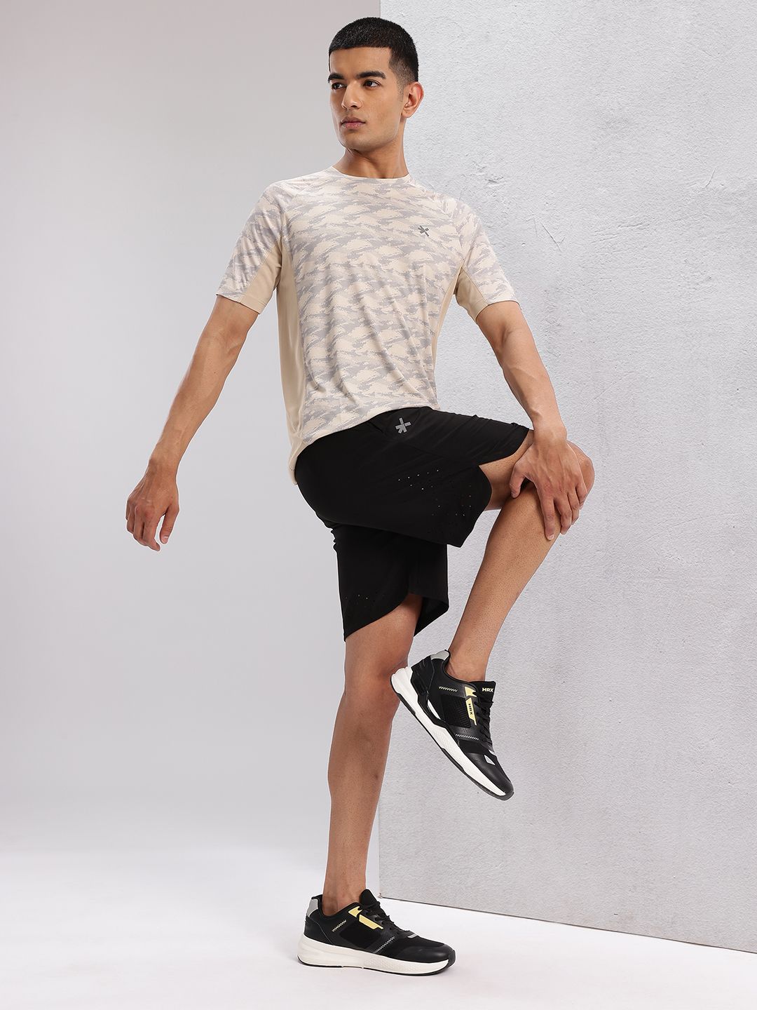 HRX by Hrithik Roshan Rapid-Dry Printed Training T-shirt