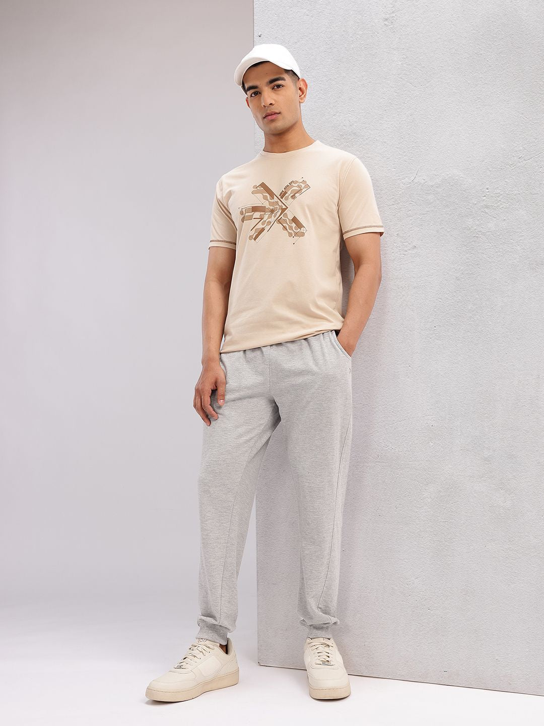 HRX by Hrithik Roshan Brand Logo Printed Lifestyle T-shirt