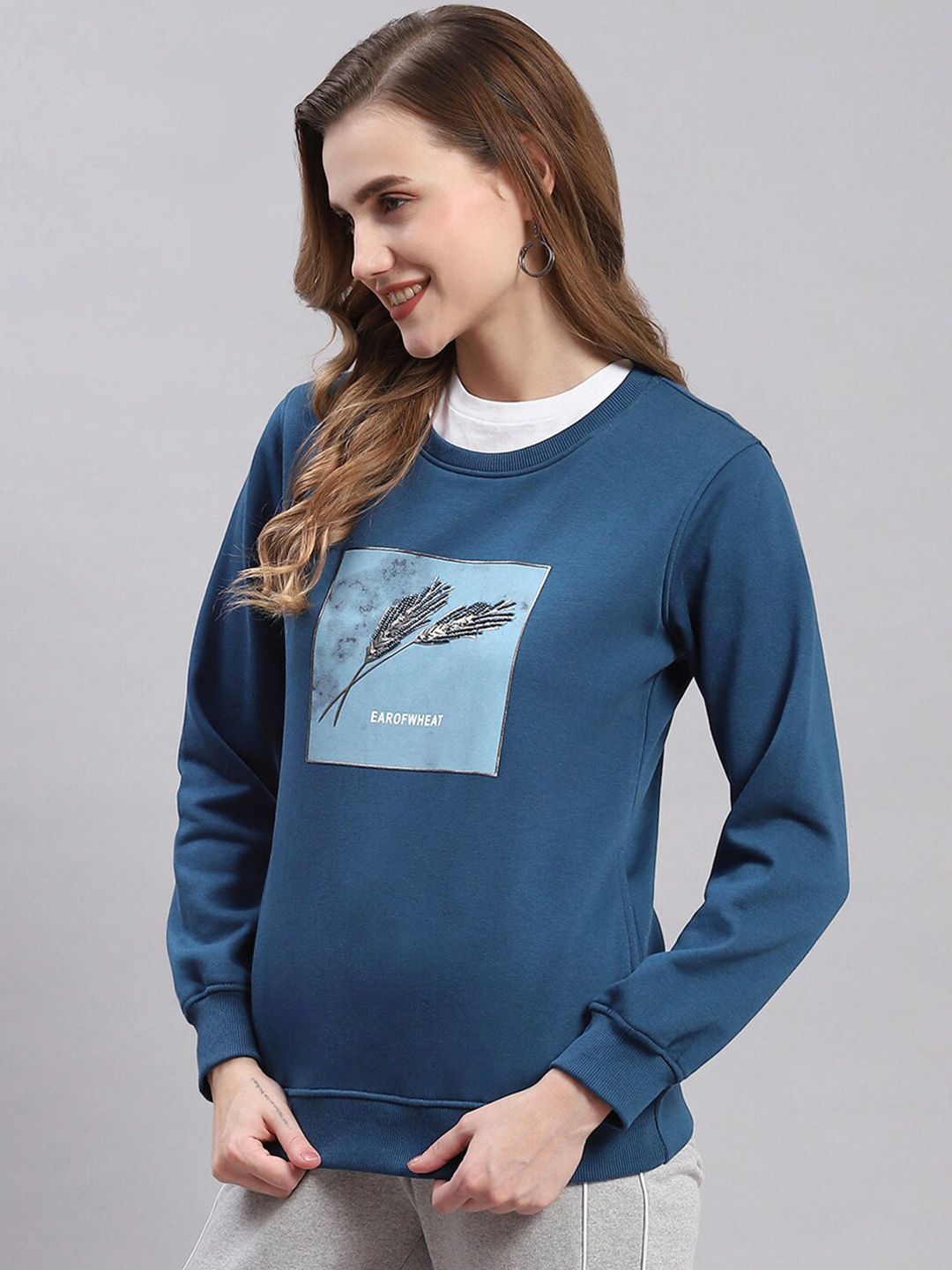 Monte Carlo Graphic Printed Sweatshirt