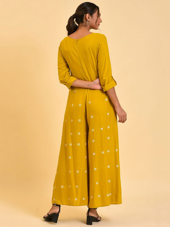 W Women Printed Basic Jumpsuit