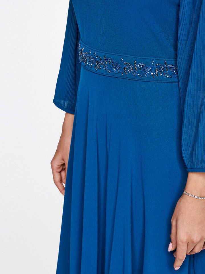 AND Women Teal Maxi Dress