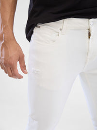 SPYKAR Men Slim Fit Low-Rise Clean Look No Fade Stretchable Jeans