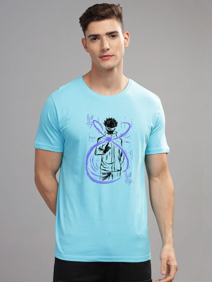 ADRO Men Graphic Printed Graphic Print Others Round Neck Cotton Tshirt