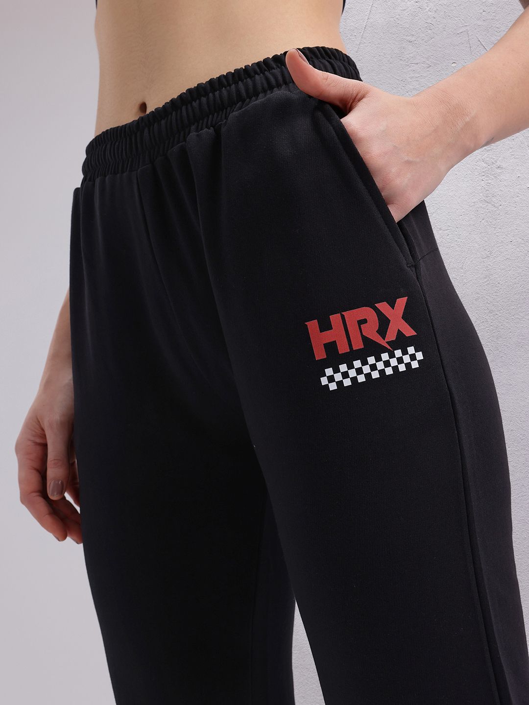 HRX by Hrithik Roshan Women Brand Logo Printed Joggers
