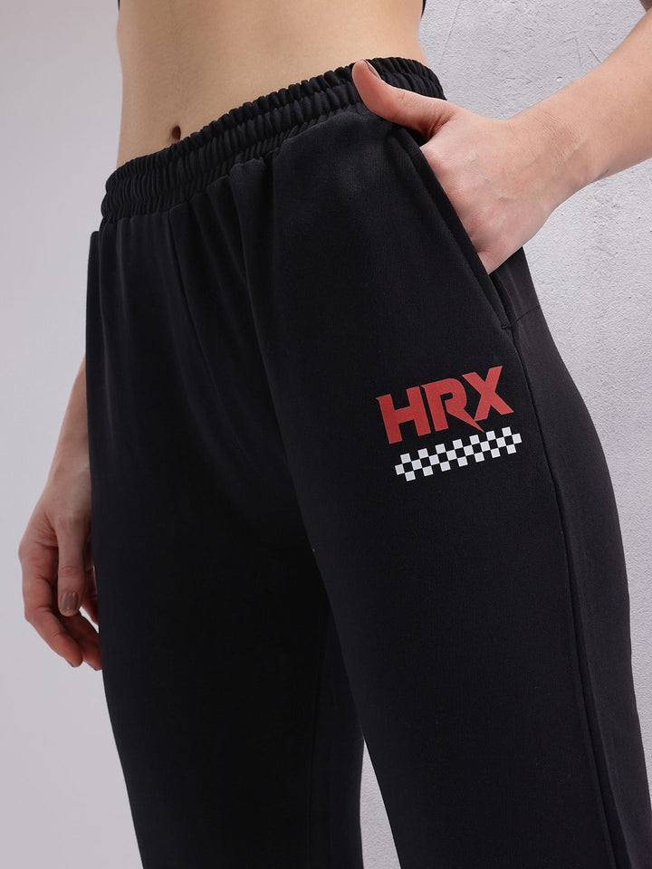 HRX by Hrithik Roshan Women Brand Logo Printed Joggers