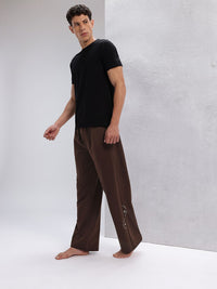 HRX by Hrithik Roshan Men Typography Print Mid-Rise Yoga Track Pants