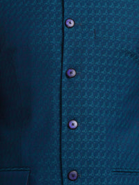 Raymond Men yang Direka Bandhgala Blazer Single-Breasted Single Woven