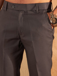 DENNISON Men Smart Tapered Fit Easy Wash Trousers