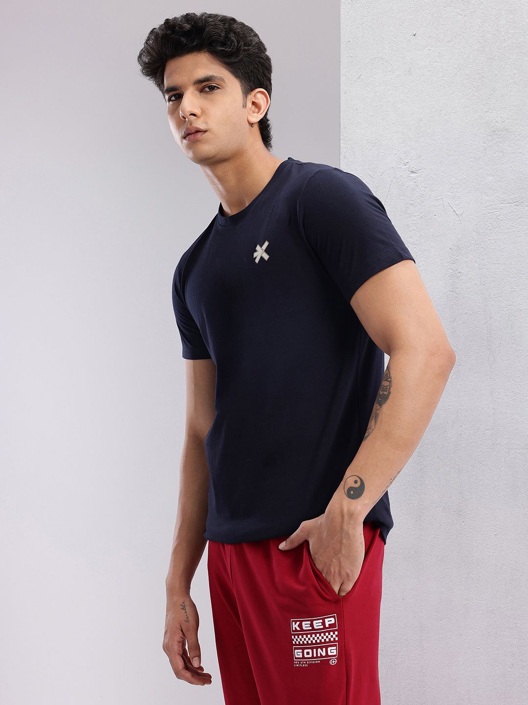 HRX by Hrithik Roshan Typography Printed T-shirt