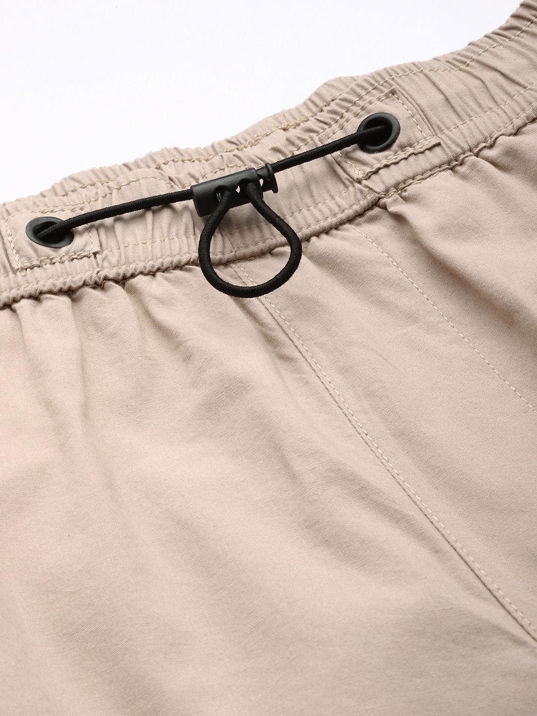 The Indian Garage Co Men Pure Cotton Relaxed Fit Joggers