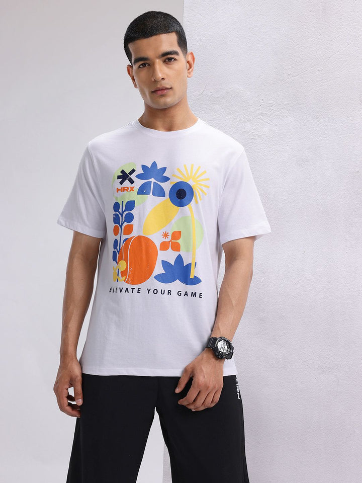 HRX by Hrithik Roshan Printed Lifestyle T-shirt