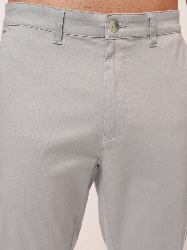 HIGHLANDER Men Soft Feel Twill Chino Trousers