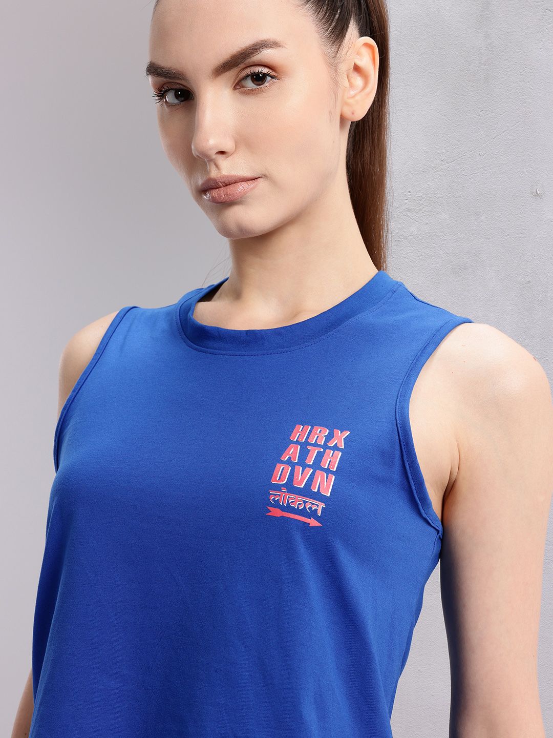 HRX by Hrithik Roshan Placement Print Lifestyle T-shirt
